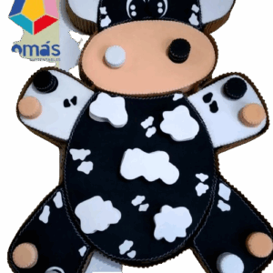 Puzzle educativo motivo Vaca