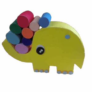 Juego de equilibrio elefante