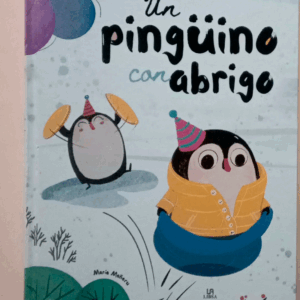 Un pinguino con abrigo